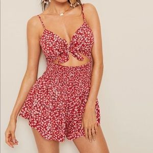 Floral Ditzy Romper